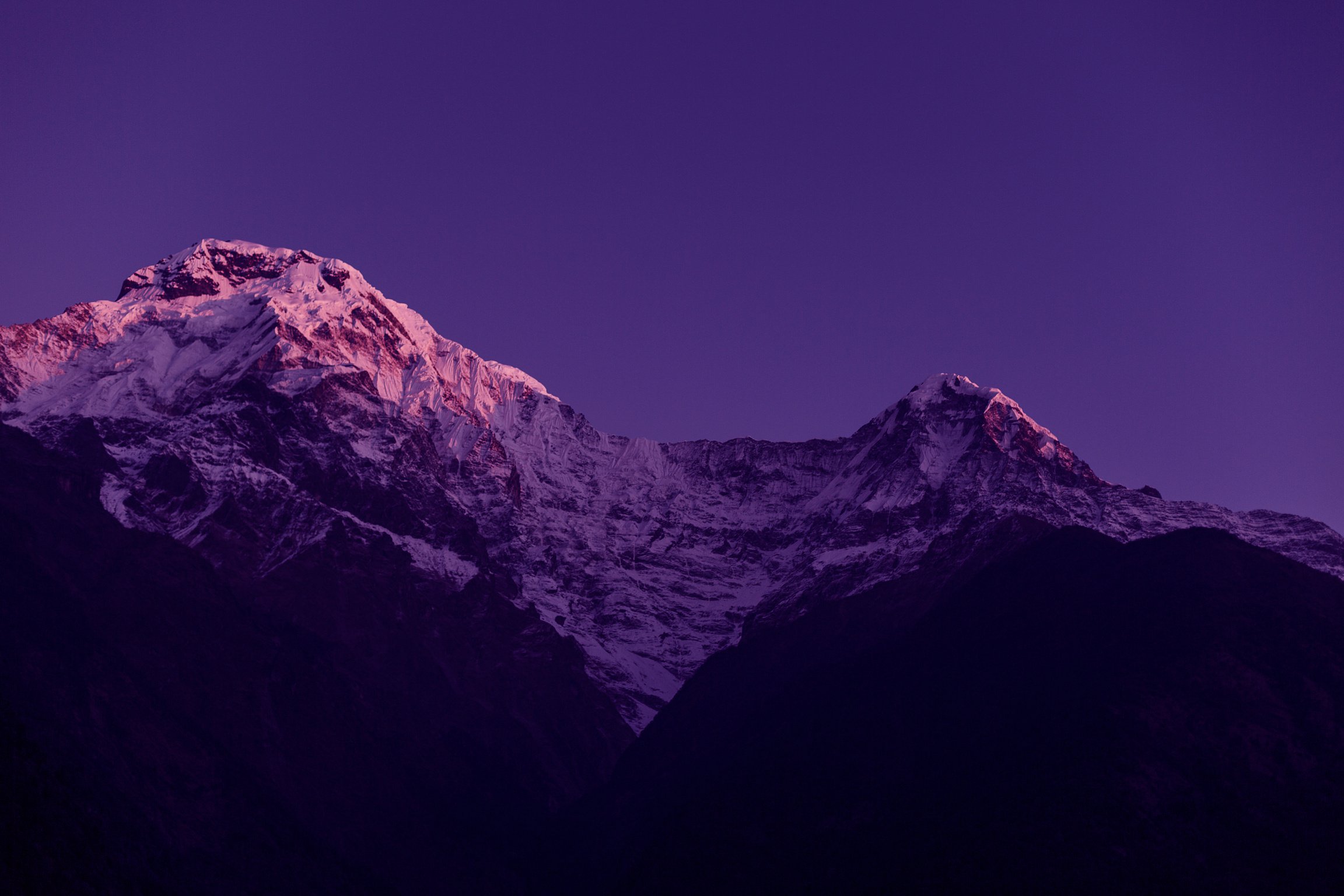 Beautiful purple mountain landscape texture